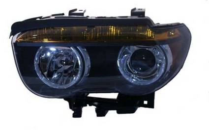 BMW Headlight Assembly - Passenger Side (Xenon) 63127165450